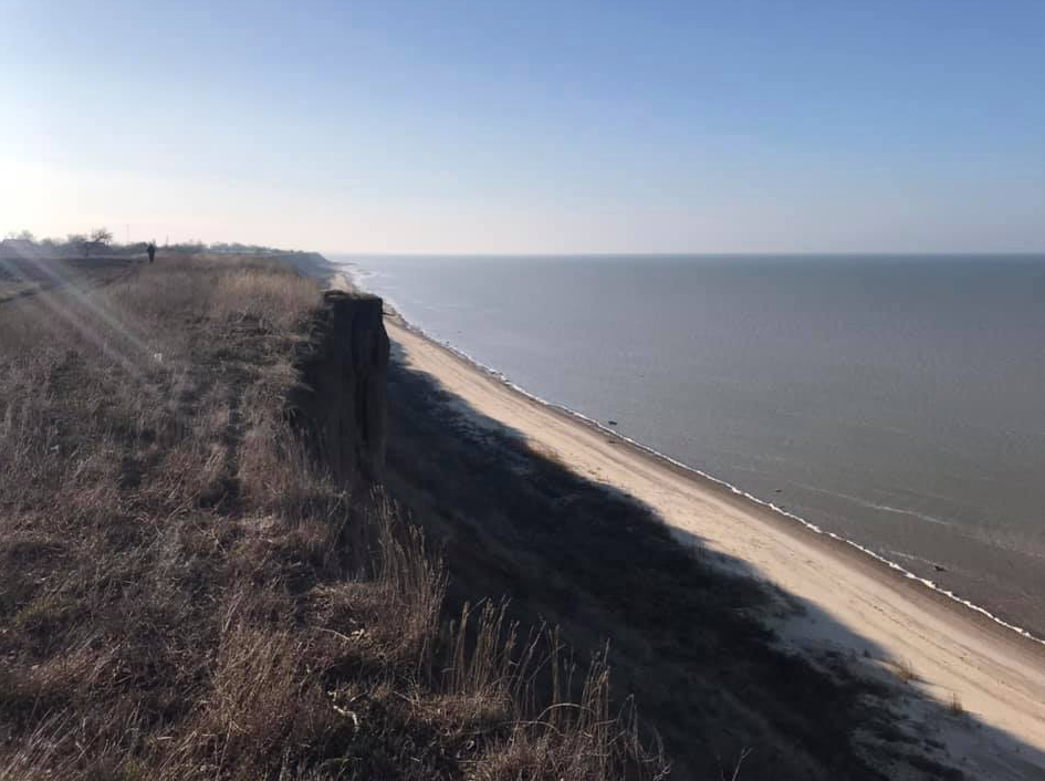 Село Займо обрыв Азовский район