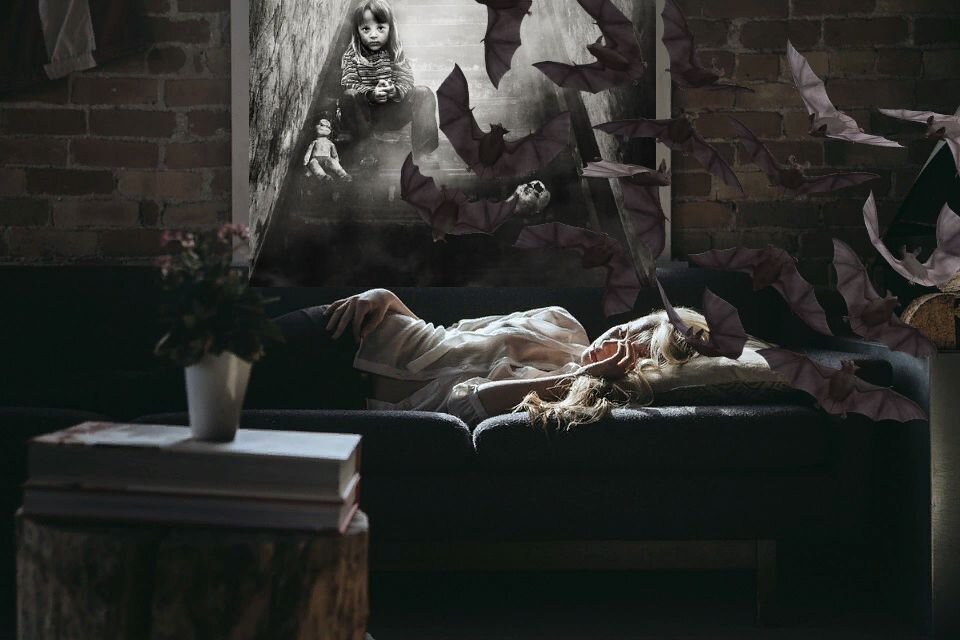 Жуткий кошмарный сон.