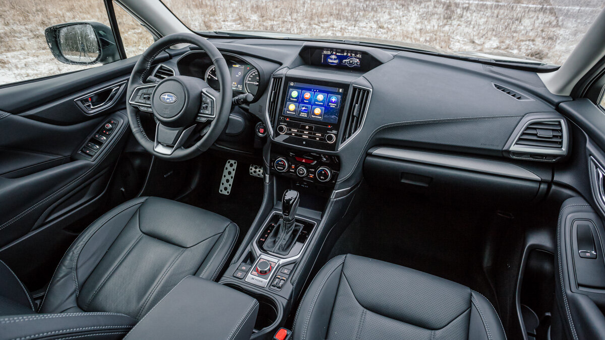 Обзор салона Subaru Forester - Premium ES