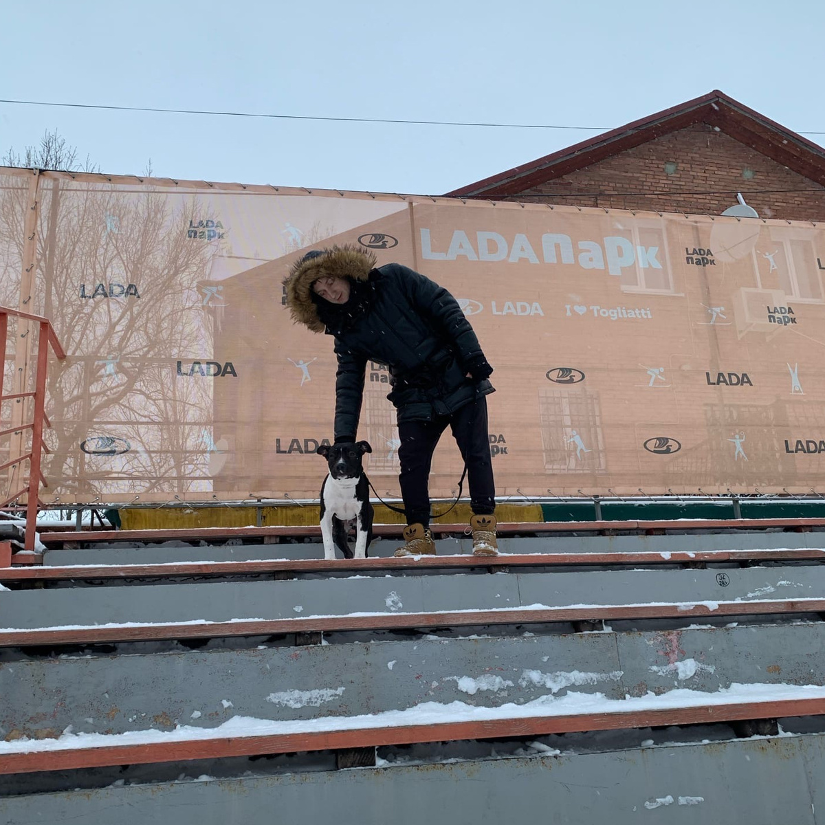 Я и Джеди (слева направо)