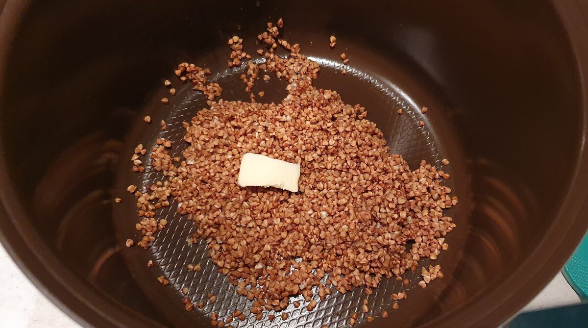 И гречку надо почистить