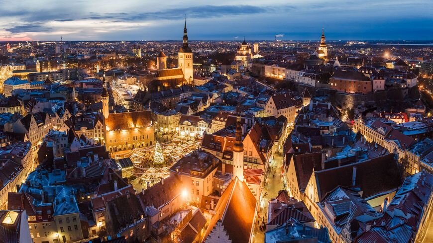 Зимний Таллин