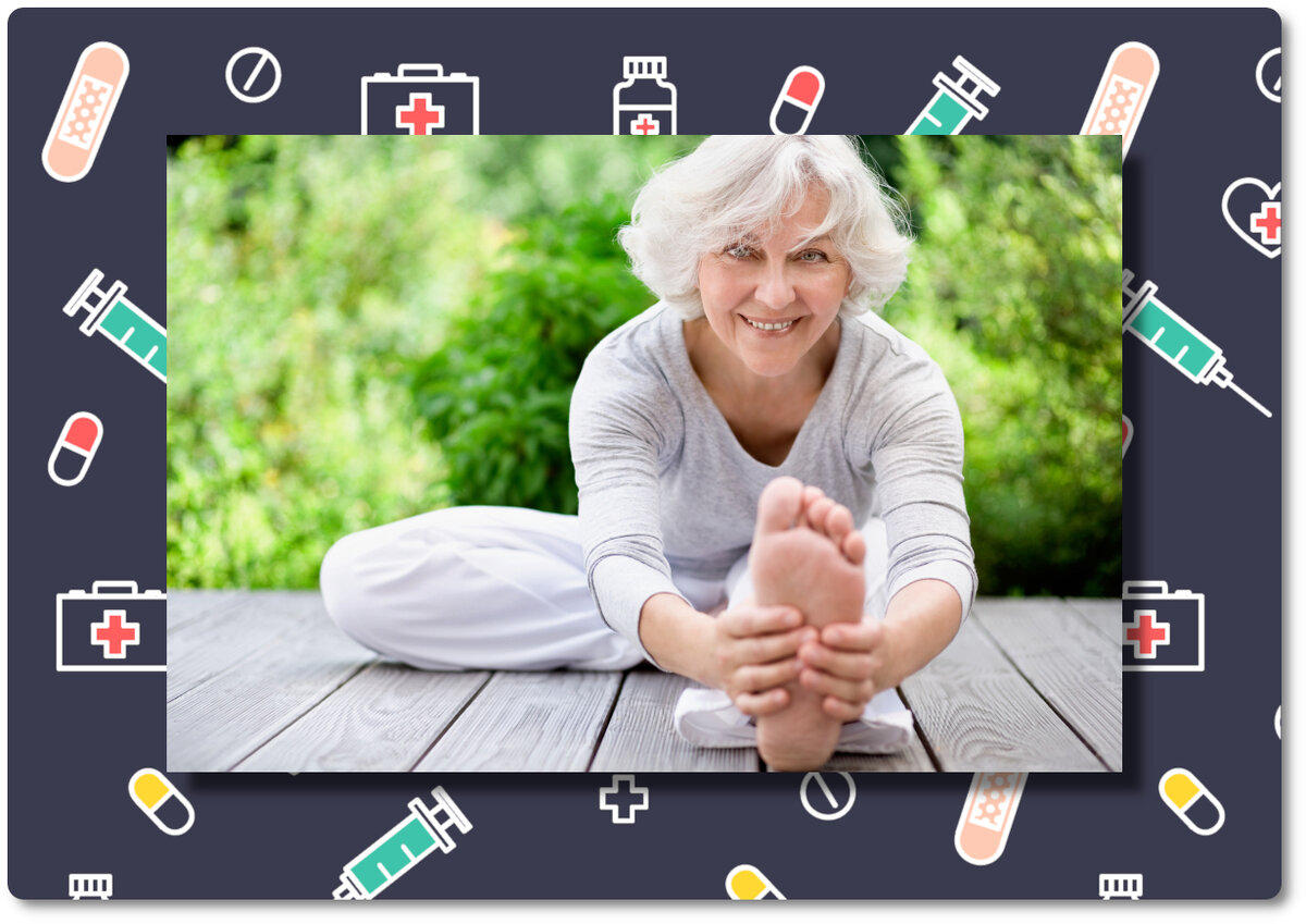 Йога полезна в любом возрасте (Фото: Яндекс.Картинки. Коллаж: Мост Радуги)