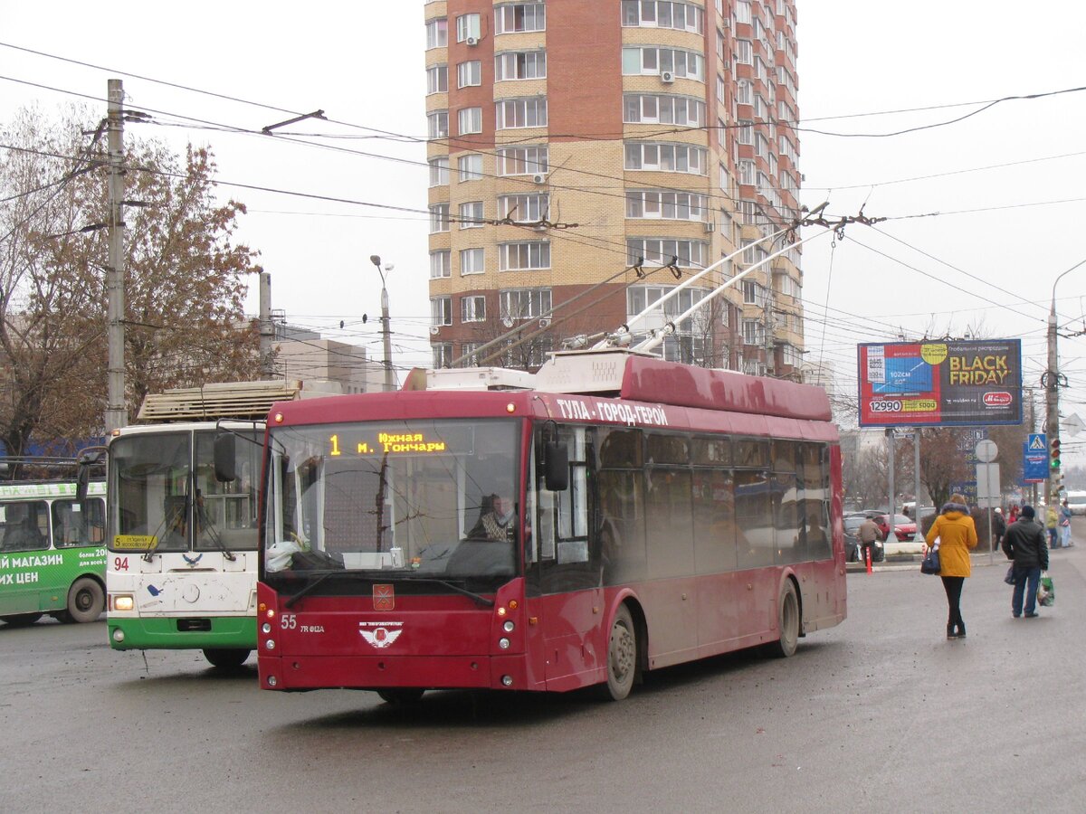 Ездить на троллейбусе