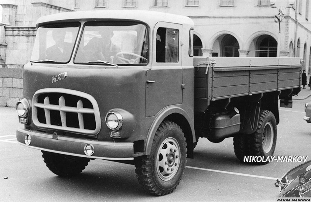 Родоначальник всех «Колхид» – первый опытный «бескапотник» КАЗа