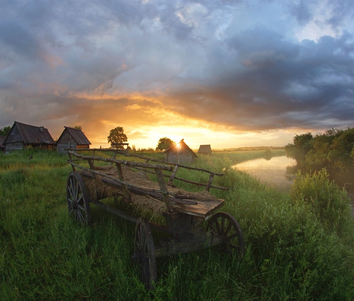 Красивые русские деревни