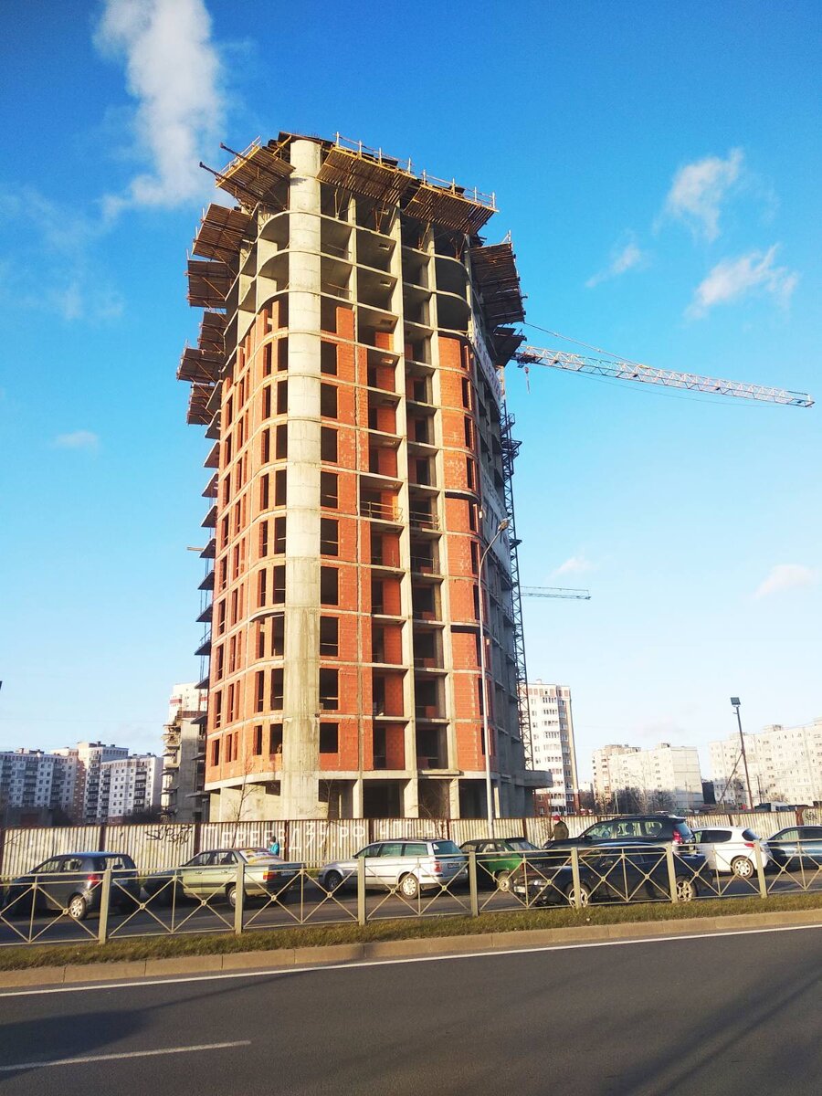 опасная новостройка Калининград