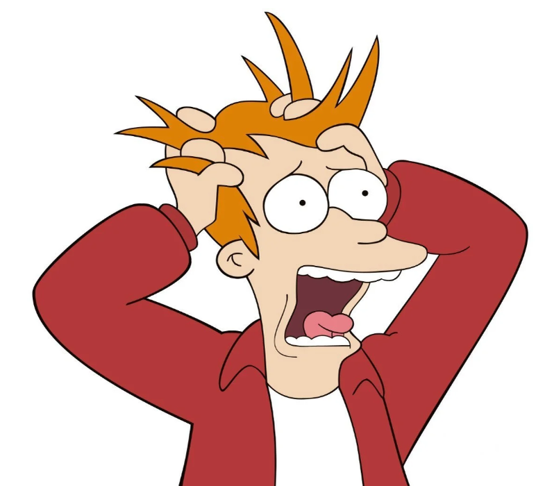 Фрай в панике! Ему не удалось купить маску. И туалетную бумагу тоже.