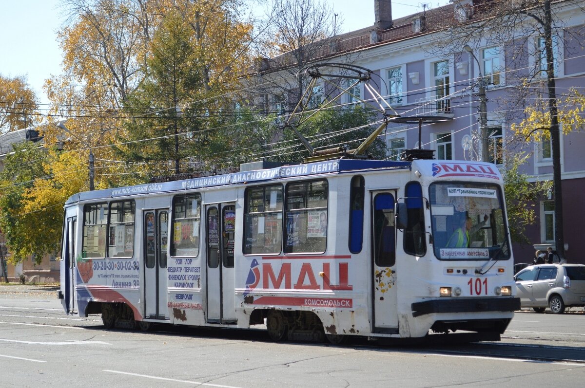 Вагон ЛМ-99К (71-134К) в Комсомольске-не-Амуре, один из двух пассажирских вагонов, которые желают приобрести в Хабаровске, фото Иван Логинов, 29.09.2018 года