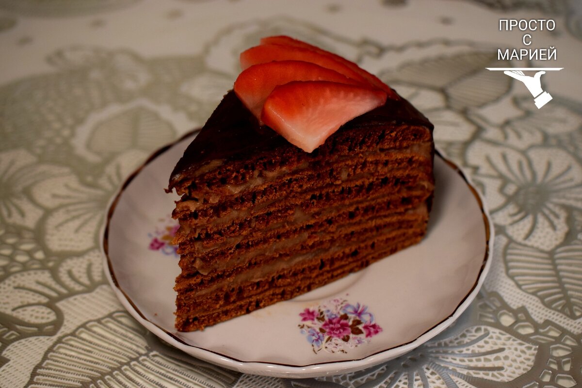 Фотография из статьи от 23.11.2019 г. Торт "Негритянка" по рекомендациям Тереховой Ольги, моей подписчицы.