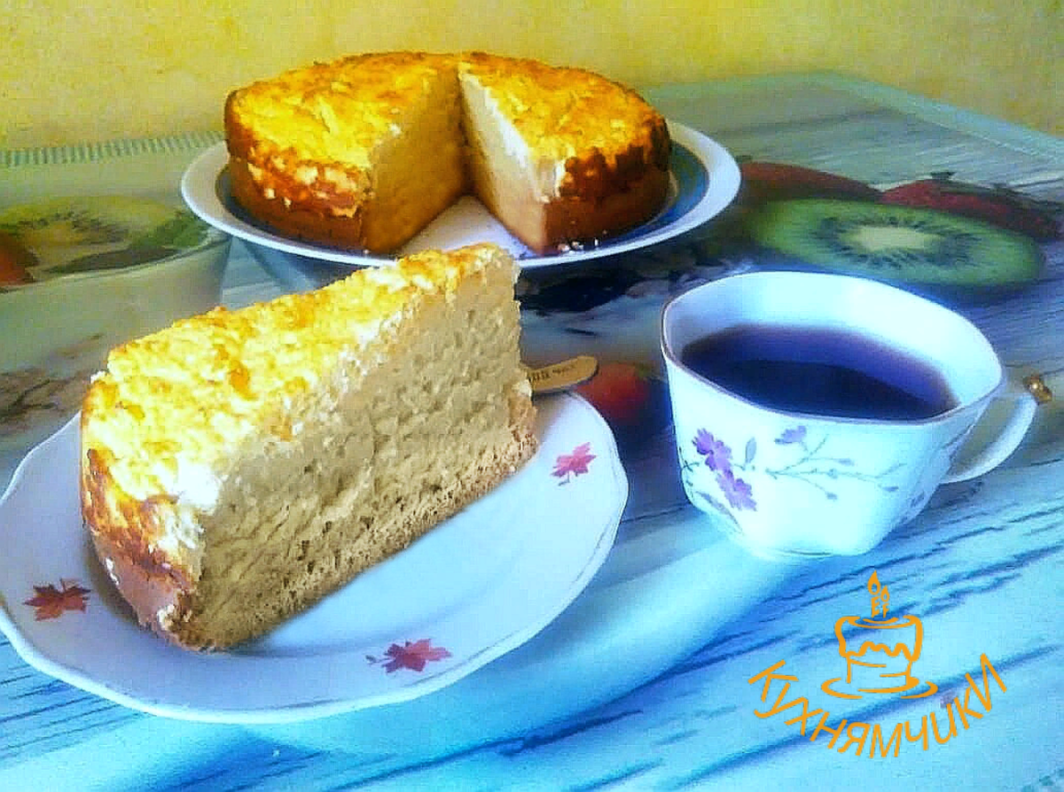 Готовила торт, но получился кекс. Возможно, конечно, что это в результате моих внесенных изменений.