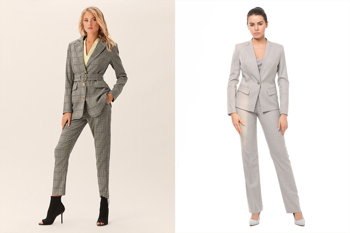 Деловые костюмы разной ценовой категории