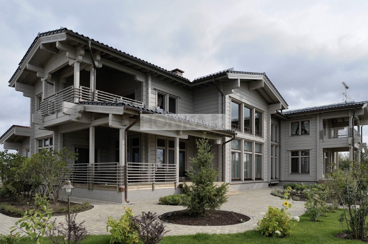 Загородный дом, архитектор Светлана Веселова, проектная и строительная организация — HONKA (Росса Ракенне СПб)