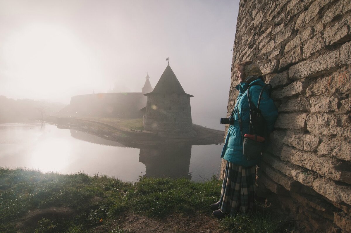 автор в Пскове. фото Касков Сергей.