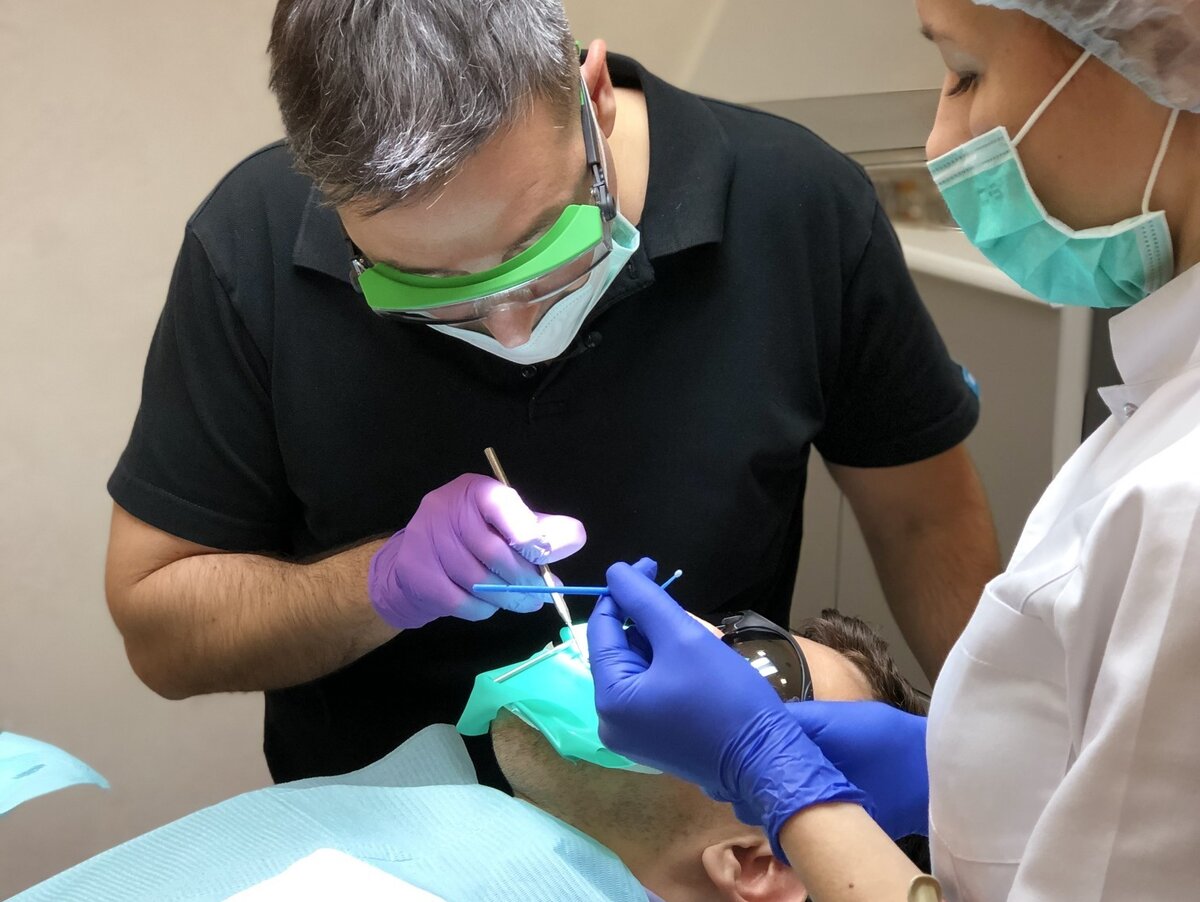 Вырывание коренного зуба