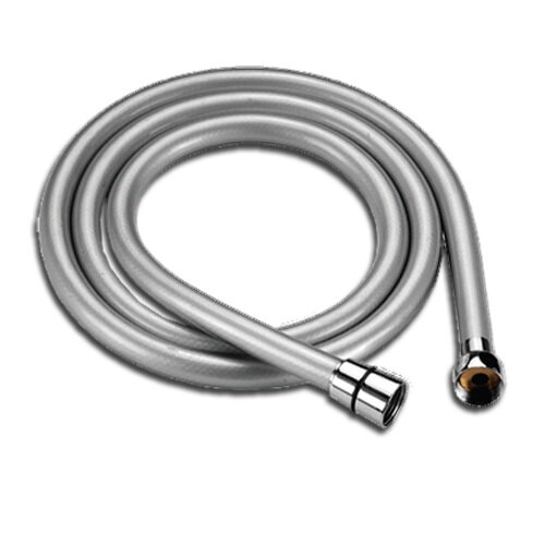 Пластиковый корпус хорошо справляется с воздействием высоких температур (до 70-800С), обладает повышенной гибкостью, устойчив к коррозии, легко чистится, может быть гладким или спиральным. В продаже есть прозрачные, цветные и хромированные пластиковые  шланги. Хромированные изделия внешне неотличимы от металлических,  цветные дают волю фантазии в обустройстве интерьера, а прозрачные только  первое время выглядят эффектно. Потом на них появляются потеки и даже  почерневшие пятна. Основные минусы пластиковой обмотки –  склонность к пересыханию и растрескиванию. Чтобы продлить срок  эксплуатации, лучше не сматывать шланг плотно – пусть свободно висит в  душе или ванной. Пластиковый корпус неремонтопригоден.