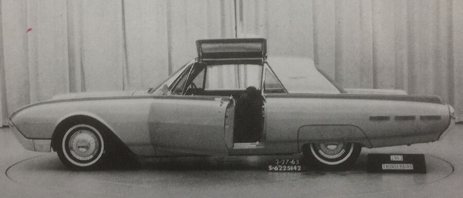 Ford Thunderbird. Попытки дизайнеров переосмыслить концепт-кар.