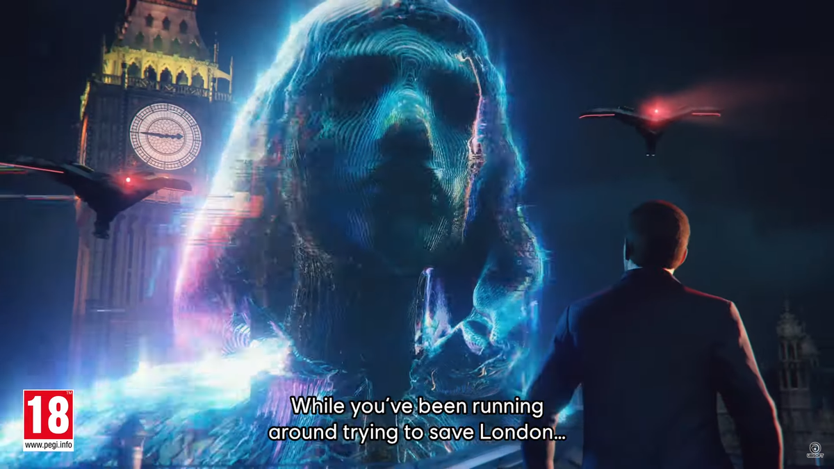 Watch Dogs Legion кадр из игры.