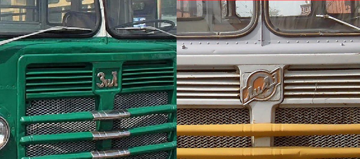 Яндекс картинки   Выпуск автобусов с завода ЗиЛ, который был сориентирован на выпуск грузовиков, был налажен на Ликеевском заводе, что привело к смене эмблемы, но проходил автобус по прежнему как ЗиЛ 158В.