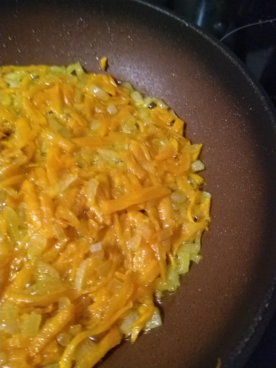 Жарим зажарку))