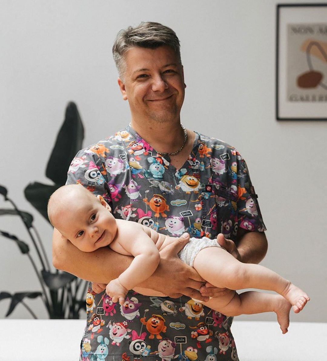 Массаж здоровому ребенку.