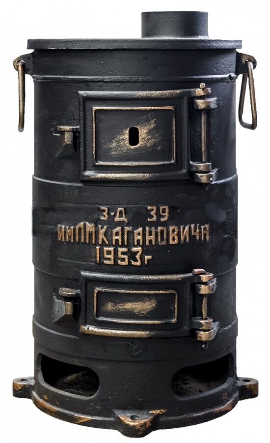 Чугунная печь советского производства