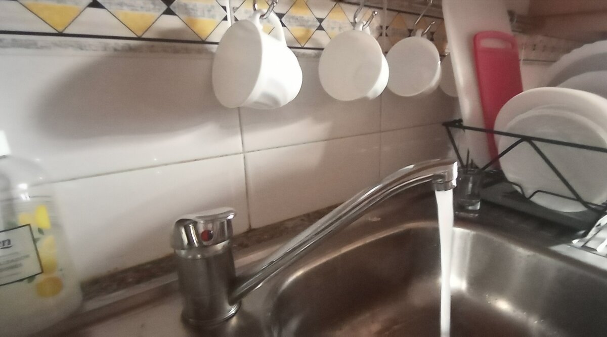 Фото автора. Вода из под крана.