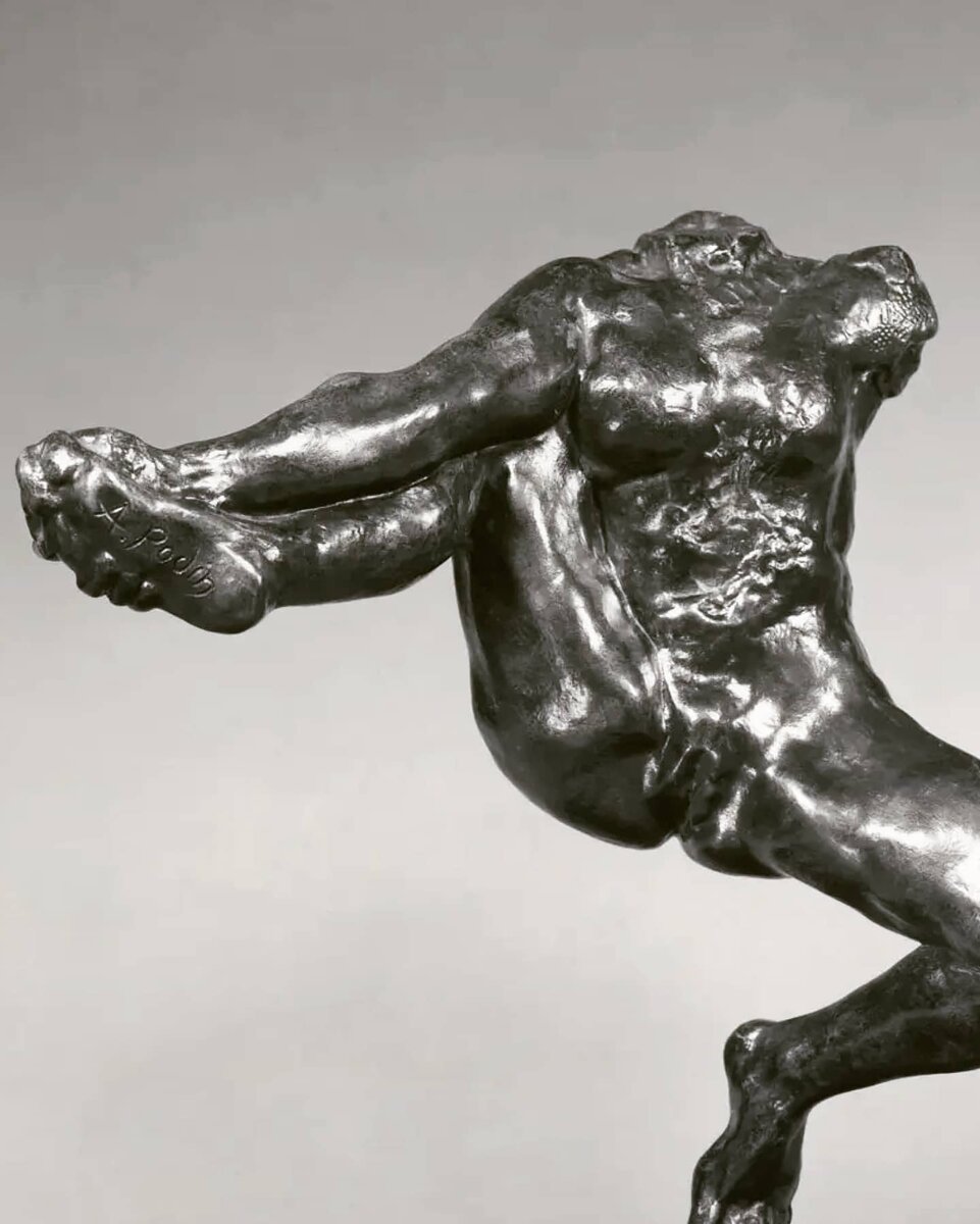 Огюст Роден "Ирида, посланница богов", 1890. Метрополитен-музей, Нью-Йорк.