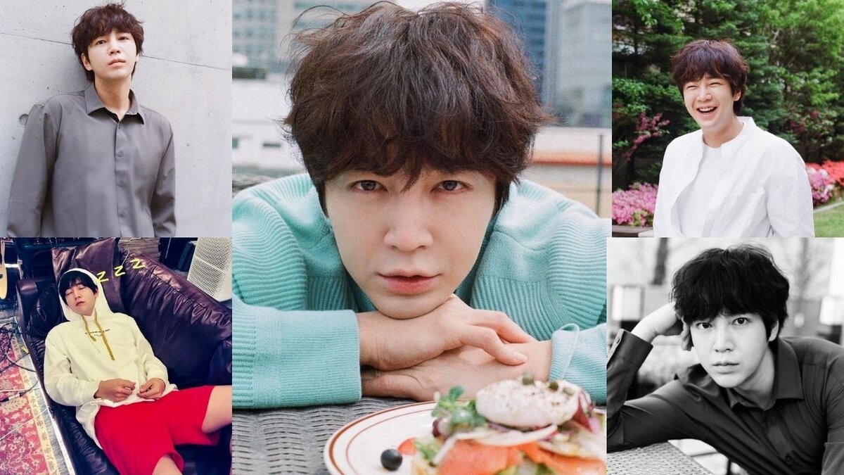 Чан Гын Сок - коллаж фото из инстаграм актера