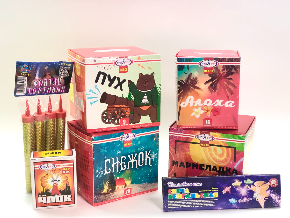 Фейерверки, салюты с доставкой по России. Оптом и в розницу от Цветной-дым.рф