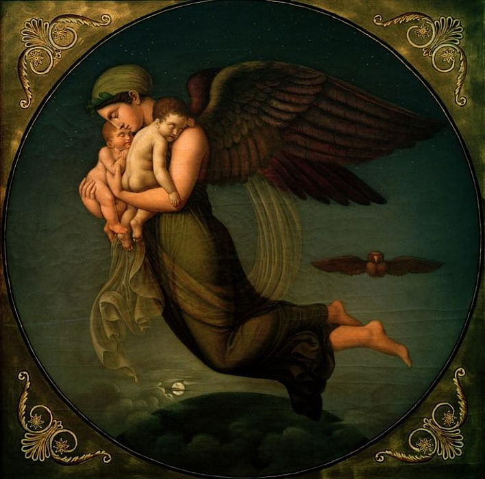 Ночь. Адольф Зенф. 1822г