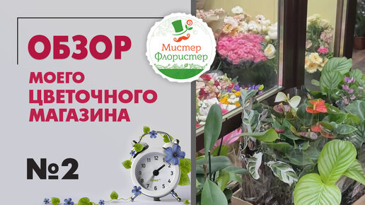 #2 Обзор цветочного магазина 