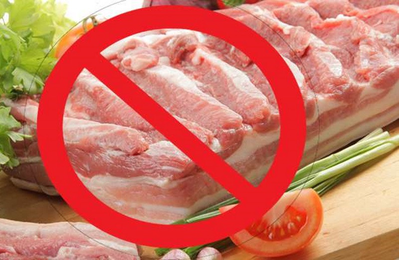 Почему свинина грязное. Запрет свинины. Свинья запрет.