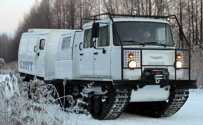 Оригинальные советские и российские автодома: антарктические вездеходы!