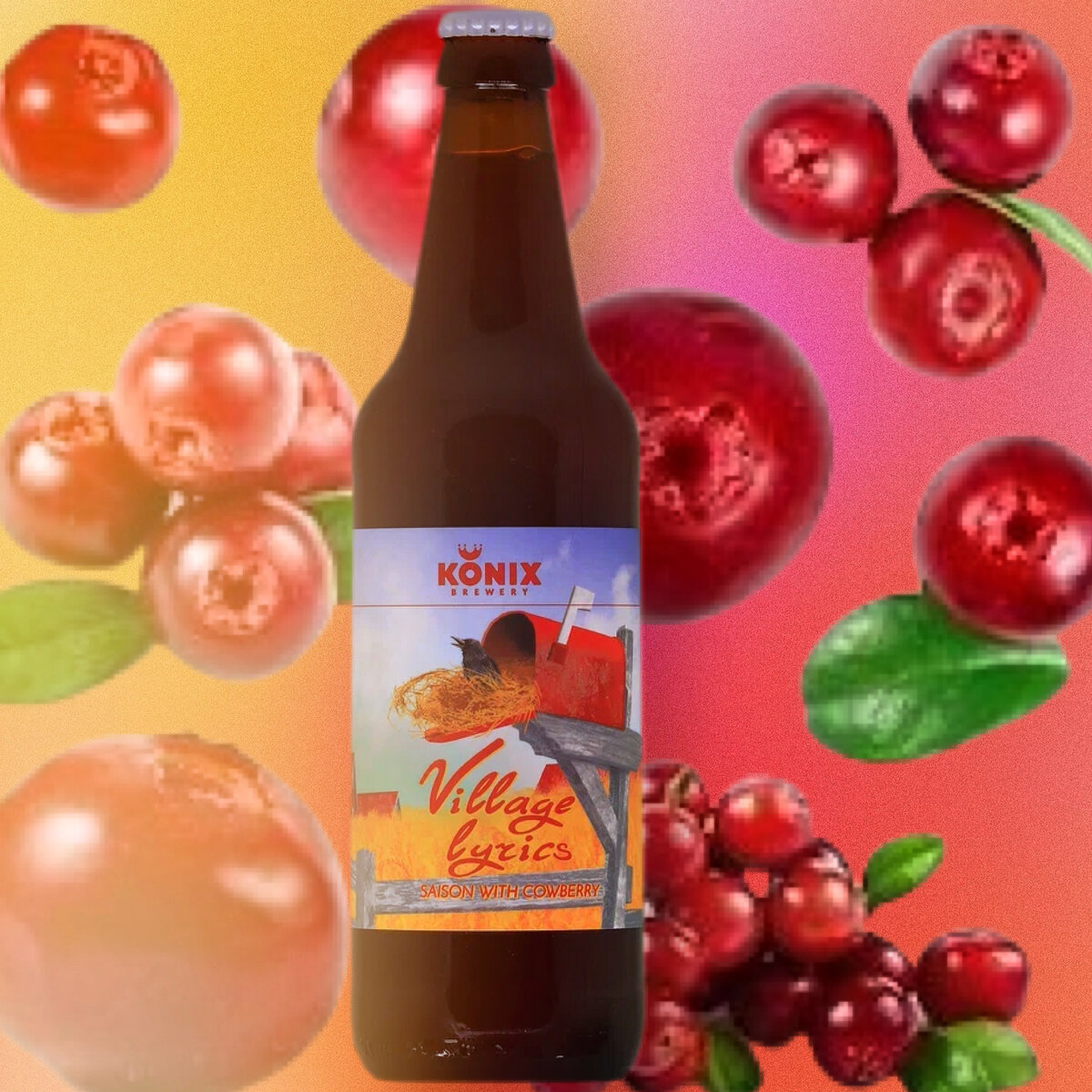 У вас уже началась ностальгия по уходящему лету?! 
Как бы там ни было,всегда можно ощущения лета себе создать) 
Насыщенный яркий #saison от @konix_brewery подарит атмосферу расслабленной загородной жизни,вкуса диких ягод с ноткой безмятежности 