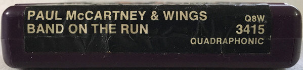 Paul McCartney & Wings "Band On The Run" Q8 4.0
