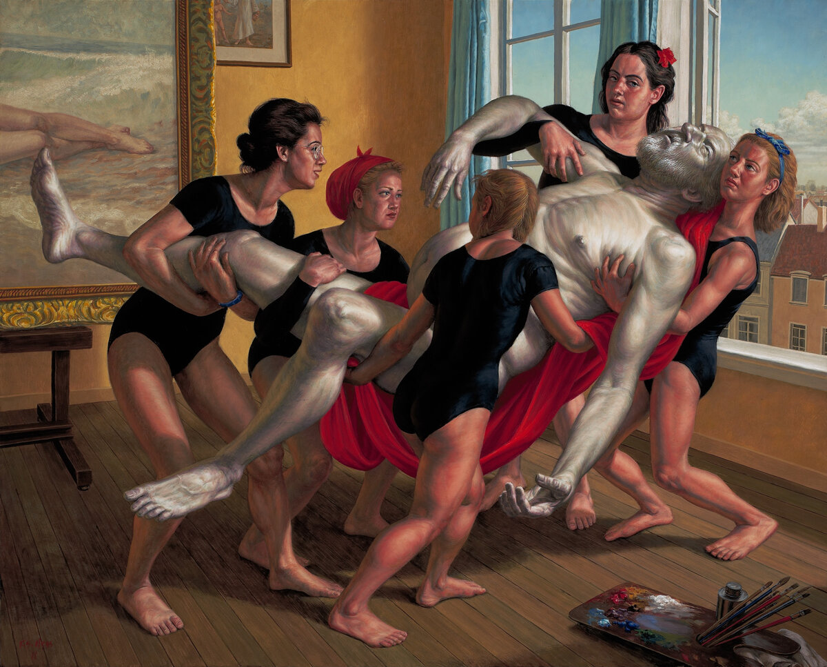 © Ф. Скотт Гесс / F. Scott Hess /  Funeral of William Adolphe Bouguereau / Похороны Уильяма Адольфа Бугро