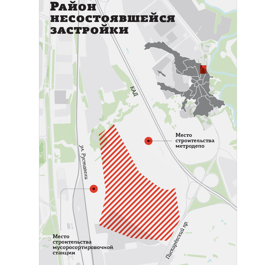 На застройку жильём западной стороны Пискарёвского проспекта наложили вето  | Деловой Петербург — свежие новости и видео | Дзен