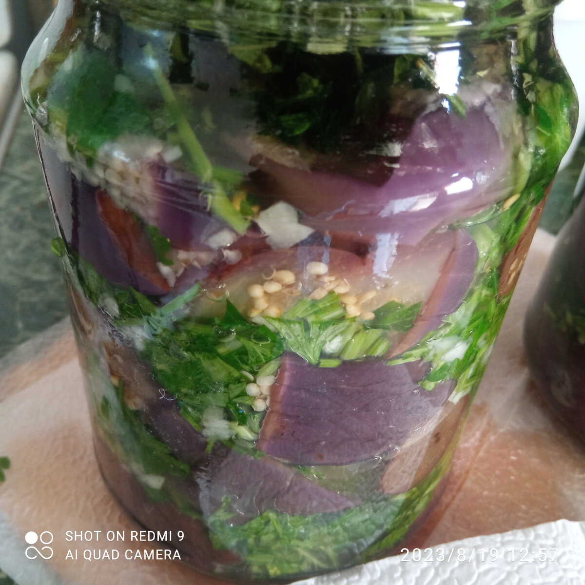 Баклажаны"Грибочки".