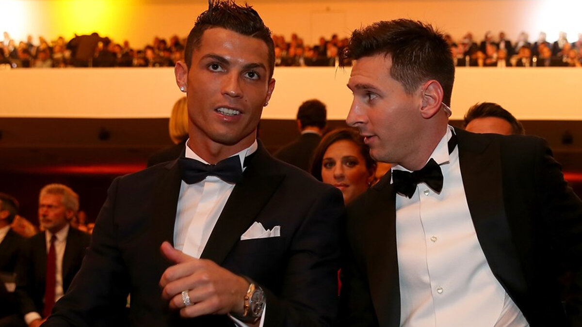 Криштиану Роналду и Месси. Фото из открытых источников сети Интернет