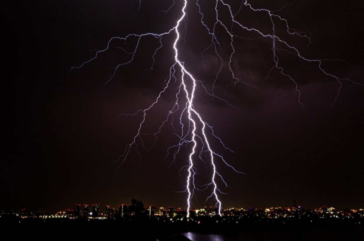    Гидрометцентр объявил на Брянщине желтый уровень опасности из-за грозы