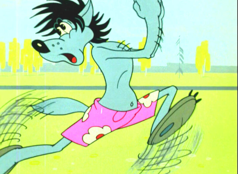 Кадр из мультфильма "Ну, погоди!"  Не забывайте поставить ЛАЙК и ПОДПИСАТЬСЯ!     