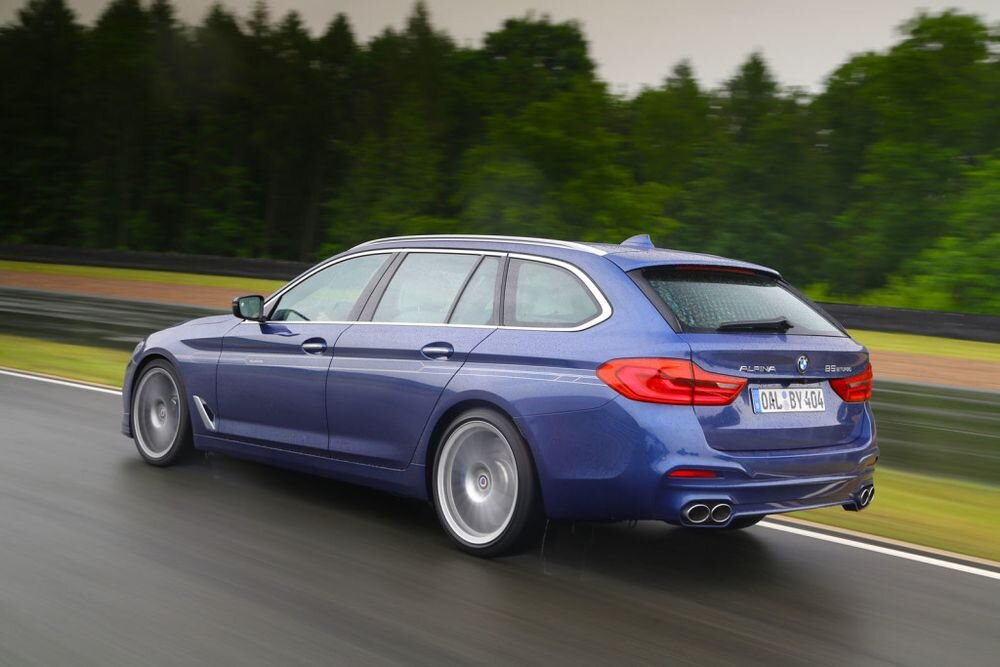 Bmw alpina d3 touring самый быстрый универсал