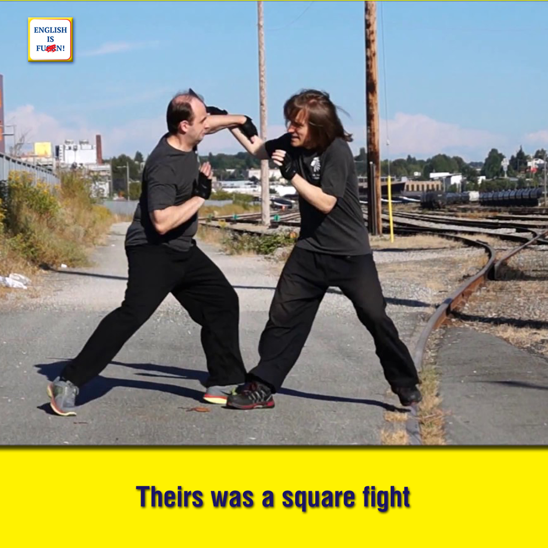 У них была честная драка.