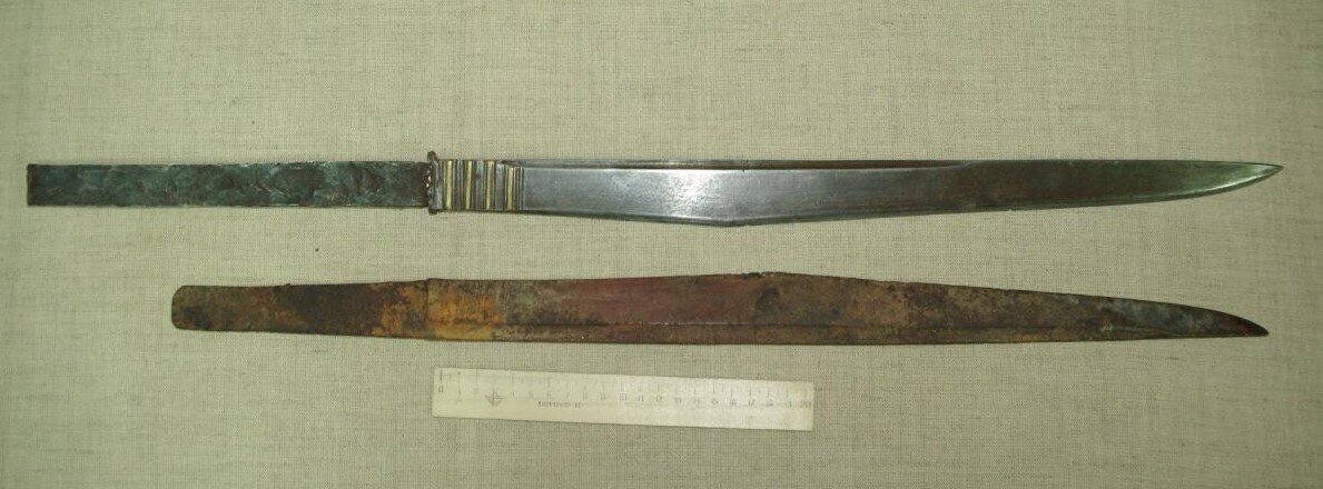 Батас в экспозиции якутского музея.