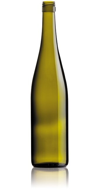 Riesling wine bottle