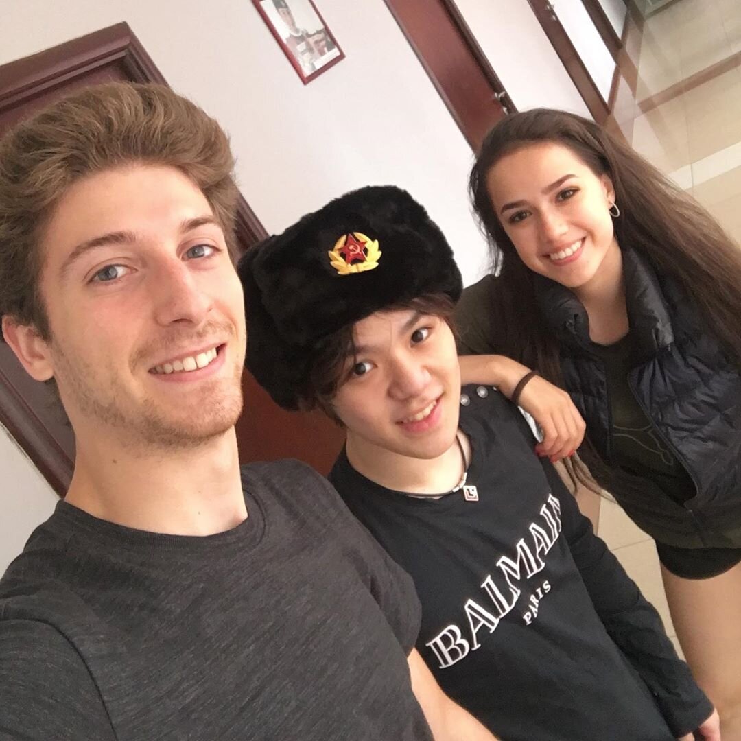 Шома Уно на летней стажировке у Этери Тутберидзе в Новогорске