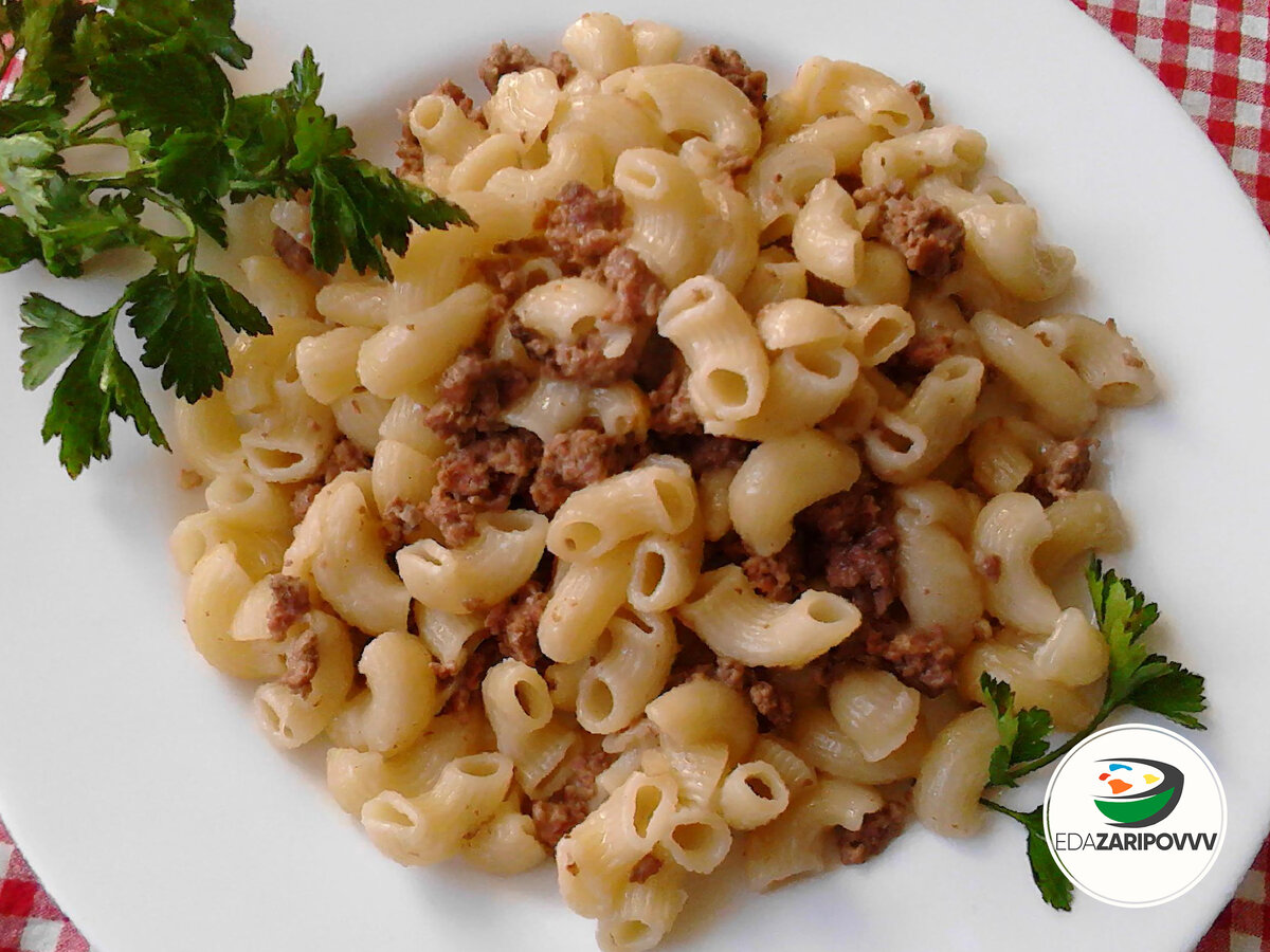 Макароны по флотски