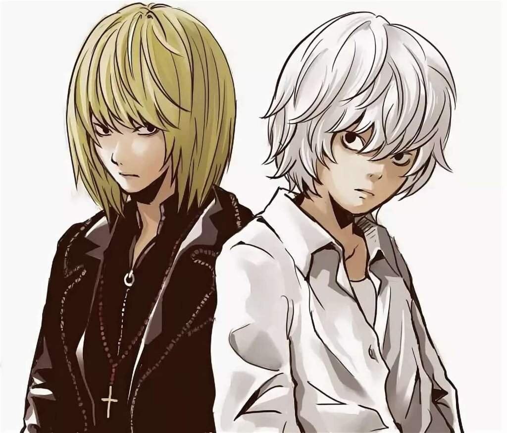 Born near. Тетрадь смерти НИА И Мелло. Death Note НИА И Мелло. НИА тетрадь смерти. Тетрадь смерти л НИА И Мелло.