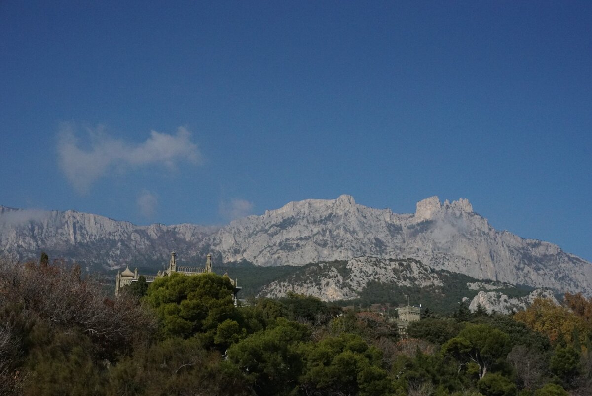 Алупка скала Лебединое крыло